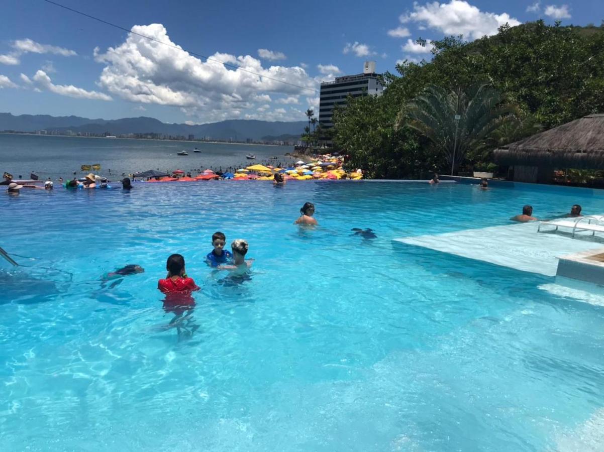 Apartamento Pe Na Areia Frente Para O Mar E Piscina Na Prainha Caraguatatuba Dış mekan fotoğraf
