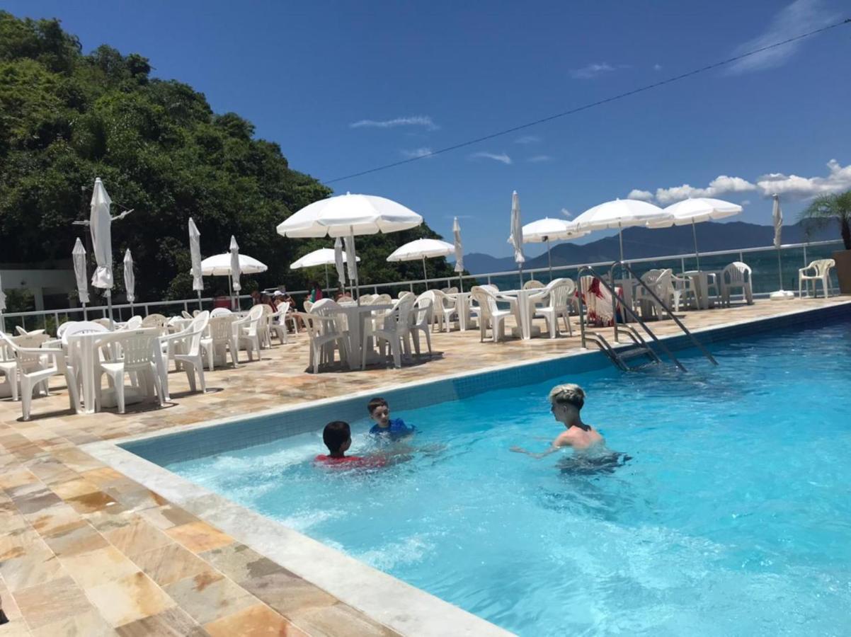 Apartamento Pe Na Areia Frente Para O Mar E Piscina Na Prainha Caraguatatuba Dış mekan fotoğraf